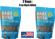 Bare Bites – 100% All Natural dehydrated Beef Hígado perro y Cat Treats (Bolsa de 6 onzas) - BESTMASCOTA.COM