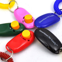 Downtown Pet Supply Big Button Dog Cat Training Clicker, Clickers with Wrist Bands - BESTMASCOTA.COM