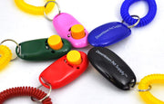 Downtown Pet Supply Big Button Dog Cat Training Clicker, Clickers with Wrist Bands - BESTMASCOTA.COM