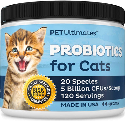 Pet Ultimates probióticos para gatos, 44 gramos - BESTMASCOTA.COM