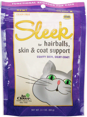 En Clover, elegante, hairballs Skin & Coat Apoyo Cat Treats Chews - BESTMASCOTA.COM
