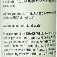 Dechra trizedta acuosos Flush Pet Ear Care Suministros, 16-Ounce - BESTMASCOTA.COM