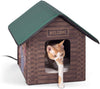 K&H Pet Products Casa para gatitos al aire libre, refugio aislado para gatos (calentado o sin calefacción) - BESTMASCOTA.COM