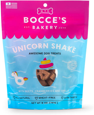 Petanca 's bakery unicornio agitar galletas bolsa perro tratar, 5 oz - BESTMASCOTA.COM