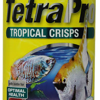 TetraPro Tropical Crisps 6.70 oz, comida para pescado, fórmula avanzada de agua transparente - BESTMASCOTA.COM