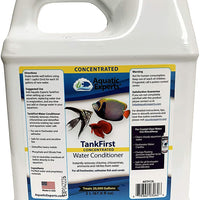 TankFirst Acondicionador de agua completo para acuario, acondicionador de agua para peces, elimina instantáneamente el cloro, cloraminas, amoniaco y nitritos de los tanques de pescado - BESTMASCOTA.COM