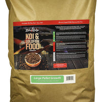 Blue Ridge Fish Food Pellets Koi and Goldfish Growth Formula, Floating 3/16" Pellet, Balanced Diet - BESTMASCOTA.COM