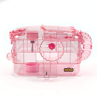 Super Pet Crittertrail Hábitat de un nivel, rosa, S, Rosado - BESTMASCOTA.COM