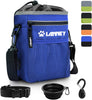Bolsa de entrenamiento para perros pequeños a grandes, bolsa de entrenamiento para perros pequeños y grandes, bolsa de regalo para bocadillos para entrenamiento de recompensa, caminar, clip de metal, cinturón de cintura, correa de hombro, dispensador de b - BESTMASCOTA.COM