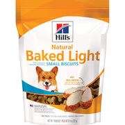 Hill's Dog Treats galletas de perro ligero horneado con pollo real para perros pequeños, bocadillos saludables para perros, bolsa de 8 onzas - BESTMASCOTA.COM