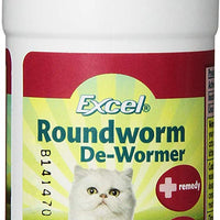 Desparasitante Excel Roundworm para gatos, 4 onzas, Negro/Gris - BESTMASCOTA.COM