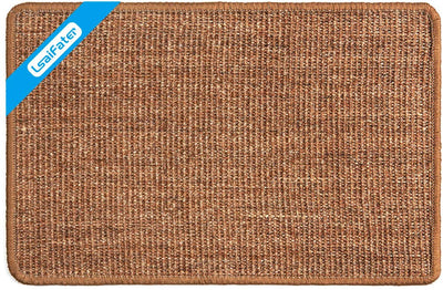 LsaiFater - Alfombra rascadora para gatos, sisal natural, protege alfombras y sofás - BESTMASCOTA.COM
