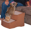 Pet Gear Easy Step II Escaleras para mascotas, 2 pasos para gatos/perros de hasta 100.8 lbs, portátil, lavable y extraíble para alfombras - BESTMASCOTA.COM