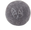 Moderna Animal Juego de 6 fieltro de lana pelota de juguete con cascabel para gatos y perros pequeños. Hecho a mano natural, ecológica divertido jugar juguete - BESTMASCOTA.COM