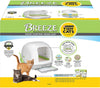 Purina Tidy Cats Breeze Hooded System Starter Kit Cat Litter Box, Litter Pellets & Pads - BESTMASCOTA.COM