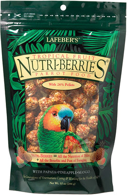 lafeber S Gourmet frutas tropicales nutri-berries para loros bolsa de 3 lbs. - BESTMASCOTA.COM