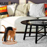 kleeger rascador para gatos y arco de cuidado: Auto Groomer y masajeador con bolas y pelo de catnip: No más, suave piel cepillado, perfecto para jugar y arañazos, construcción duradera - BESTMASCOTA.COM