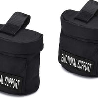 Chaleco de servicio para perro, bolsa para sillín con parches – Servicio para perro, apoyo emocional, servicio para perro en entrenamiento, no mascotas, en entrenamiento, mochila – Alforja de calidad para servicio de chaleco para perros - BESTMASCOTA.COM