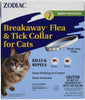 Zodiac Breakaway Flea and Tick Collar para gatos, 13" - BESTMASCOTA.COM