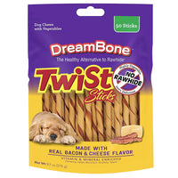 DreamBone Twist Sticks, masticables sin cuero para perros, con pollo real - BESTMASCOTA.COM