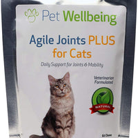 Pet bienestar – ágil articulaciones Plus para gatos – Natural apoyo conjunto para gatos – 60 Chews - BESTMASCOTA.COM