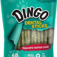 Dingo Tartar and Breath palillos dentales para todos los perros, fabricado con pollo dental perro masticar - BESTMASCOTA.COM