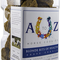 Galletas de caballos A a Z: bocado rubio de sabor saludable, bajo en carbohidratos dulces más suaves, orgánico, ideal para todos los caballos y excelente para aquellos con condiciones metabólicas - BESTMASCOTA.COM