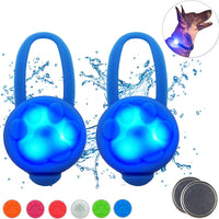 Hunter Paisley Luz LED para Collar de Perro Caminando por la Noche.Paquete de 2 Pack Impermeable Perro Luz LED Super Brillante para Perro Paseo Nocturno Adjuntar al Collar, Correa o Arnés, Baterías Extras - BESTMASCOTA.COM