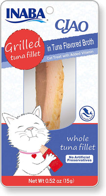 Inaba USA501 Ciao Grilled Cat Treat con Vitamina E, One Size/añadido 0.5 oz - BESTMASCOTA.COM