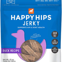 Happy Hips 100% carne, bocadillos para perro, sin granos con glucosamina y condroitina para apoyo articular. - BESTMASCOTA.COM