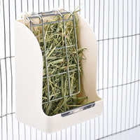 CalPalmy - Comedero para heno (ideal para conejos, chinchilla/conejillo de indias, mantiene la hierba limpia y fresca/no tóxica, plástico libre de BPA) - BESTMASCOTA.COM