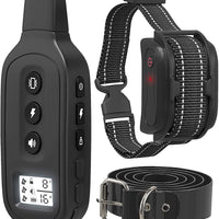 DrillTop Yox - Collar de entrenamiento impermeable para perro con mando a distancia recargable, rango de 1200 pies para perros de 15 a 100 libras, 3 modos de entrenamiento, niveles ajustables, teclado de bloqueo - BESTMASCOTA.COM