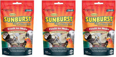 Higgins Sunburst Fruits to Nuts Gourmet Treats Conures, Parrots & Macaws - BESTMASCOTA.COM