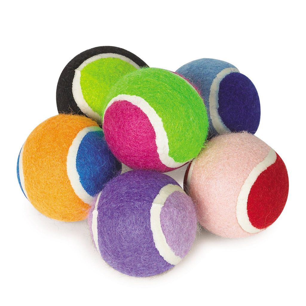 Zanies Mini pelotas de tenis para perros, 6 paquetes - BESTMASCOTA.COM