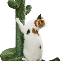 PetnPurr - Rascador para gatos con pelota, color verde - BESTMASCOTA.COM