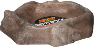 Zoo Med - Plato de agua para roca de reptiles, color puede variar - BESTMASCOTA.COM