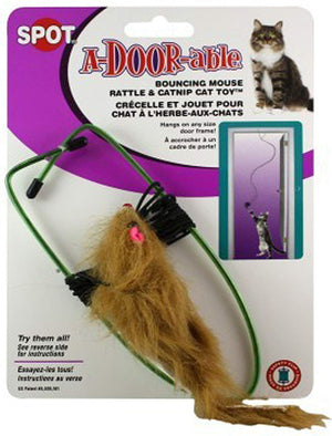 SPOT A-Door-Able Bouncing Mouse Juguete para gato - BESTMASCOTA.COM