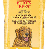 Burt's Bees for Dogs Toallitas multiusos para aseo de perros | Toallitas para cachorros y perros para limpieza, 50 unidades - BESTMASCOTA.COM
