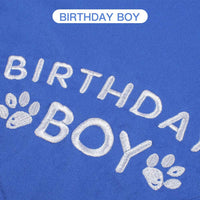 BINGPET - Bandana de cumpleaños para perro, bufanda y gorro de cumpleaños reutilizable para perro, con 0-8 figuras - BESTMASCOTA.COM