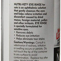 Nutri-Vet líquido para enjuague de ojos para gatos, 4 onzas, Paquete de 1 - BESTMASCOTA.COM