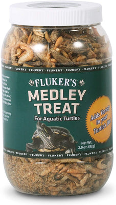 Fluker's 72022 Aquatic Turtle Medley Treat, 2.9 oz contenedor - BESTMASCOTA.COM