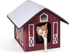 K&H Pet Products Casa para gatitos al aire libre, refugio aislado para gatos (calentado o sin calefacción) - BESTMASCOTA.COM