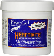 HERPTIVITE Multivitamina para reptiles y anfibios (3,3 oz) botella azul, Paquete de 2 - BESTMASCOTA.COM