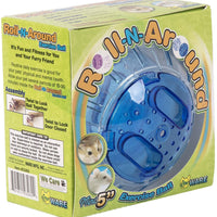Ware Fabricación roll-n-around Small Pet Rolling Ball juguete, Mini - BESTMASCOTA.COM