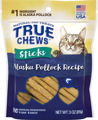 True Chews Stick Alaska Pollock Receta para gato - BESTMASCOTA.COM