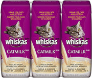 Whiskas catmilk Plus Bebida para gatos y gatitos 6,75 onzas (Ocho 3-Count Cajas) - BESTMASCOTA.COM