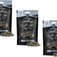 Vital Essentials Vital Cat Freeze-Dried Grain Free Limited Ingredient Cat Treats – Paquete de 3 - BESTMASCOTA.COM