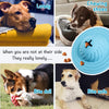 Wisedom Dog Treat Ball IQ Juguete interactivo para dispensar comida para perros medianos y grandes - BESTMASCOTA.COM