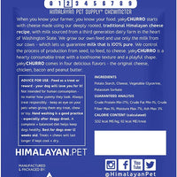 Himalayan Dog Chew Yaky Snack Churro, Queso - BESTMASCOTA.COM