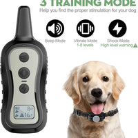 PeiTe Collar de entrenamiento para perro, collar con mando a distancia, 100% resistente a la lluvia, batería de bebida, vibración de pie, hasta 3.3 ft, rango remoto para perros pequeños, medianos y grandes - BESTMASCOTA.COM